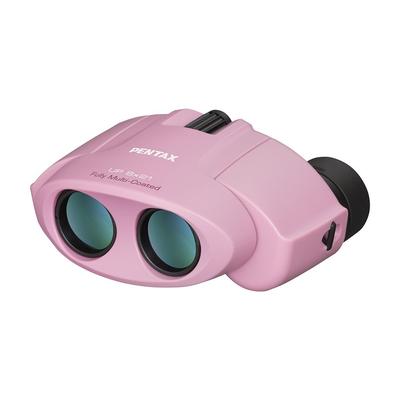 Pentax UP 8x21 Pink Binoculars [Birdwatching, Live Performances, and Sports Watching] [3 Colors Available] [Compact and Lightweight At 210g] [8x Magni