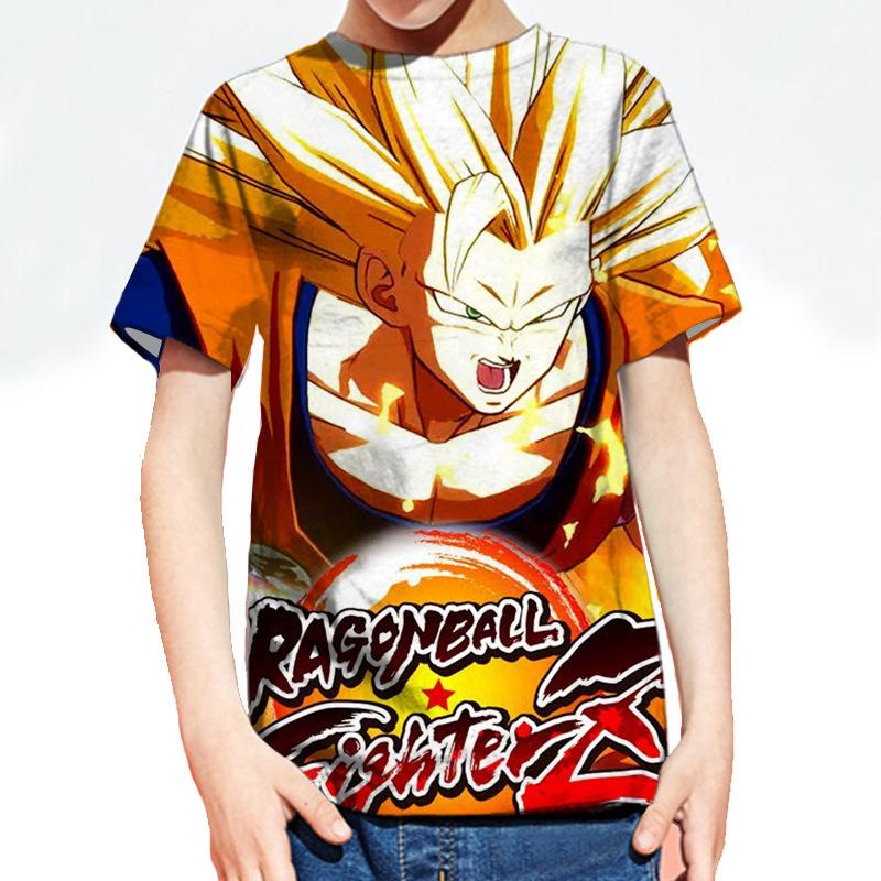 Trendy Pánské Dámské Oblečení Trička Anime Série Dragon Ball 3D Digitální Tisk Trička