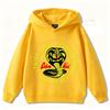 2026 Autumn Cobra Kai FunnyChildren Hoodies kids Sweatshirt Kids Boy Girl Streetwear Graphic Casual Sport Pullover