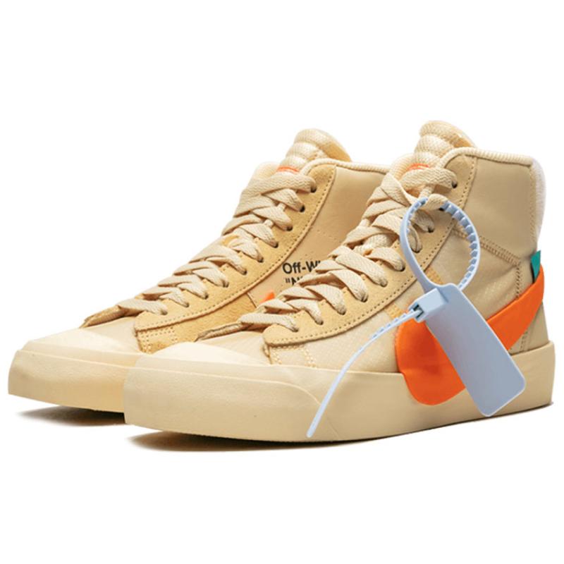 Nike Blazer Mid Off White All Hallow's Eve Sneakers Skateboard Shoes AA3832-700