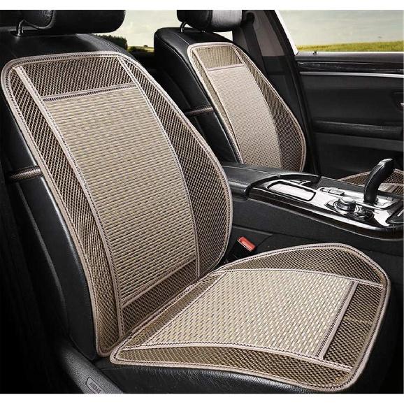Autopeck Cooling Car Seat Covers Protector Cushion Standard Size Full Air Flow Ventilated Cover Pad Mat Breathable For Car Seat Driver Auto Chair