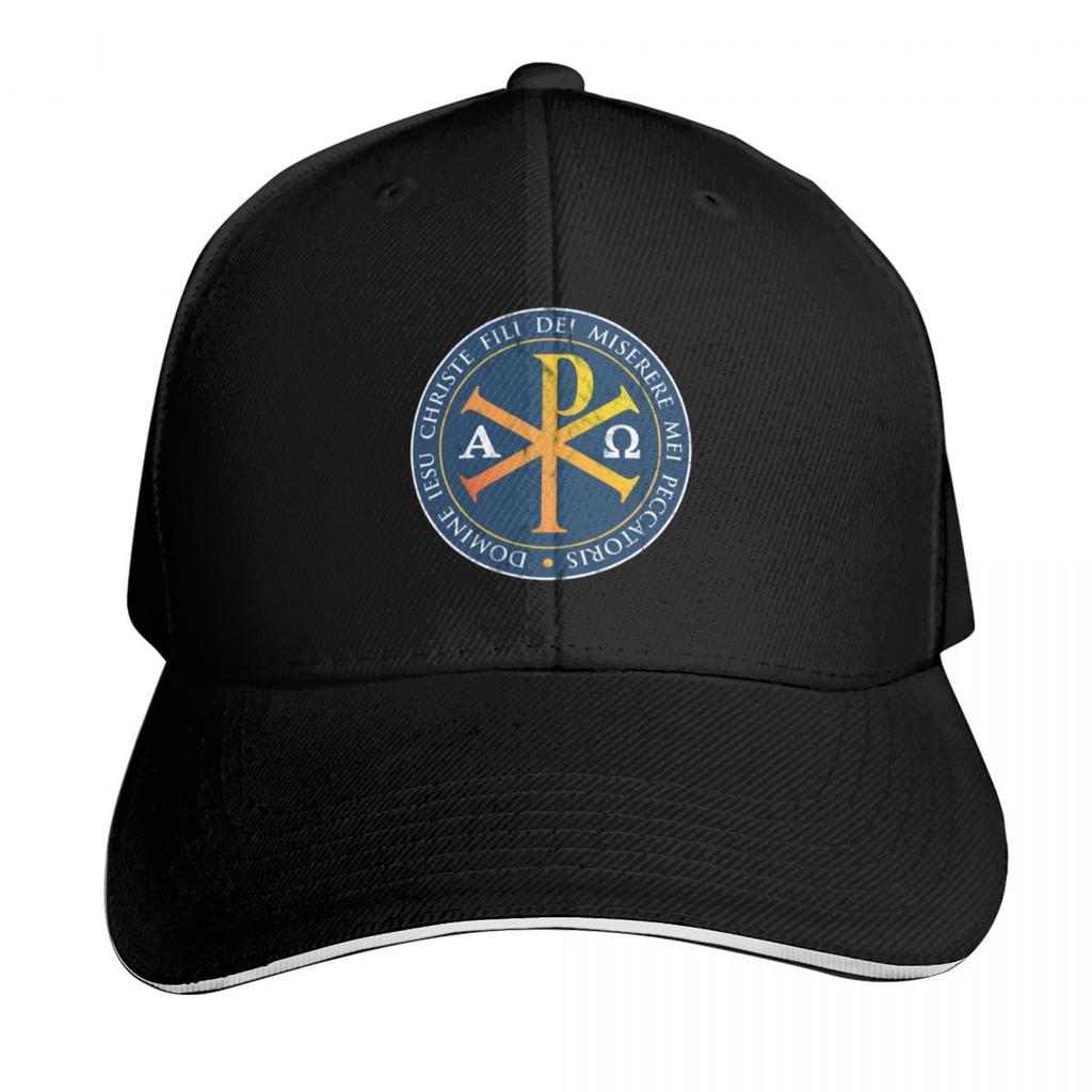 Chirho Chi Rho Christogram Jesus Iesu Christe Gifts For Catholics Christian Gifts Cross Baseball Cap