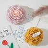 Peony Aromatherapy Candle Mother's Day Fragrance Souvenir Simulated Flower Shape Candle Ornaments