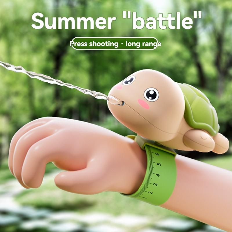 Cartoon Shape New Shaped Bracelet Water Gun, Outdoor Interaction Pressure Water Jet Toy, Parent-Child Indoor Bath Toys