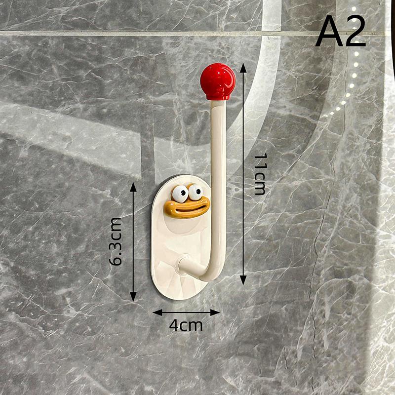 Reusable Suction Cup Hooks Punch Free Traceless Shower Hooks Wall Hook Storage Hanger Kitchen