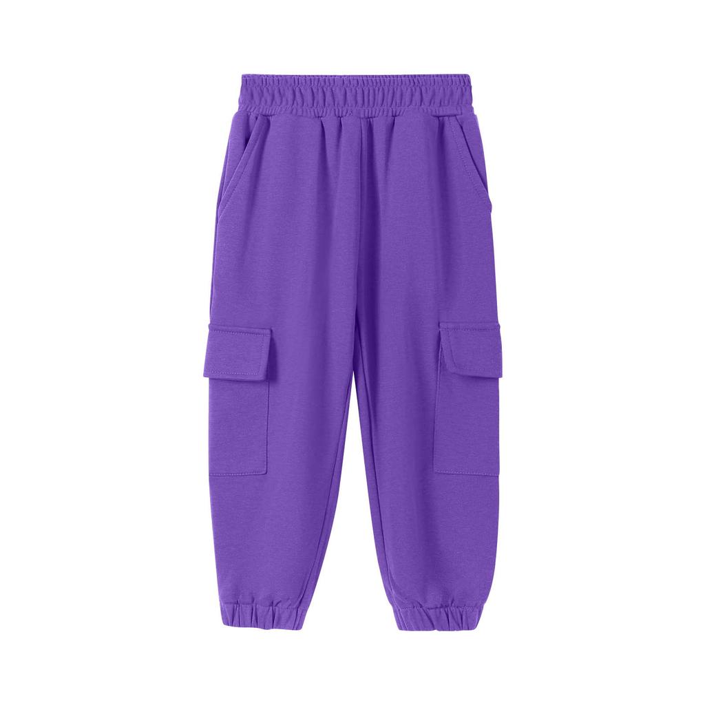 Children's Fashionable And Casual Leg Tied Multi Pocket Pants