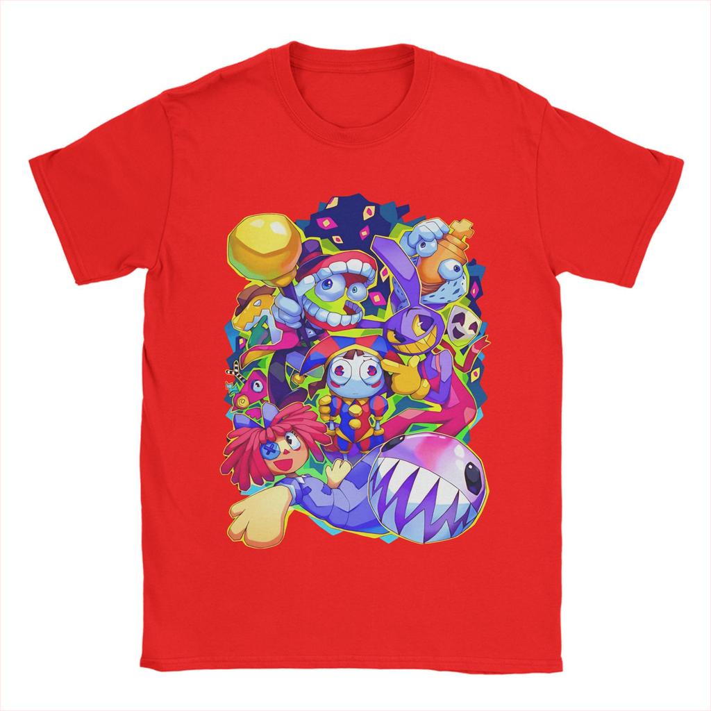 The Amazing Digital Circus T Shirts Women Cartoon Graphic Tees Vintage Tshirt Print Summer Top Women T Shirt Casual Clothing