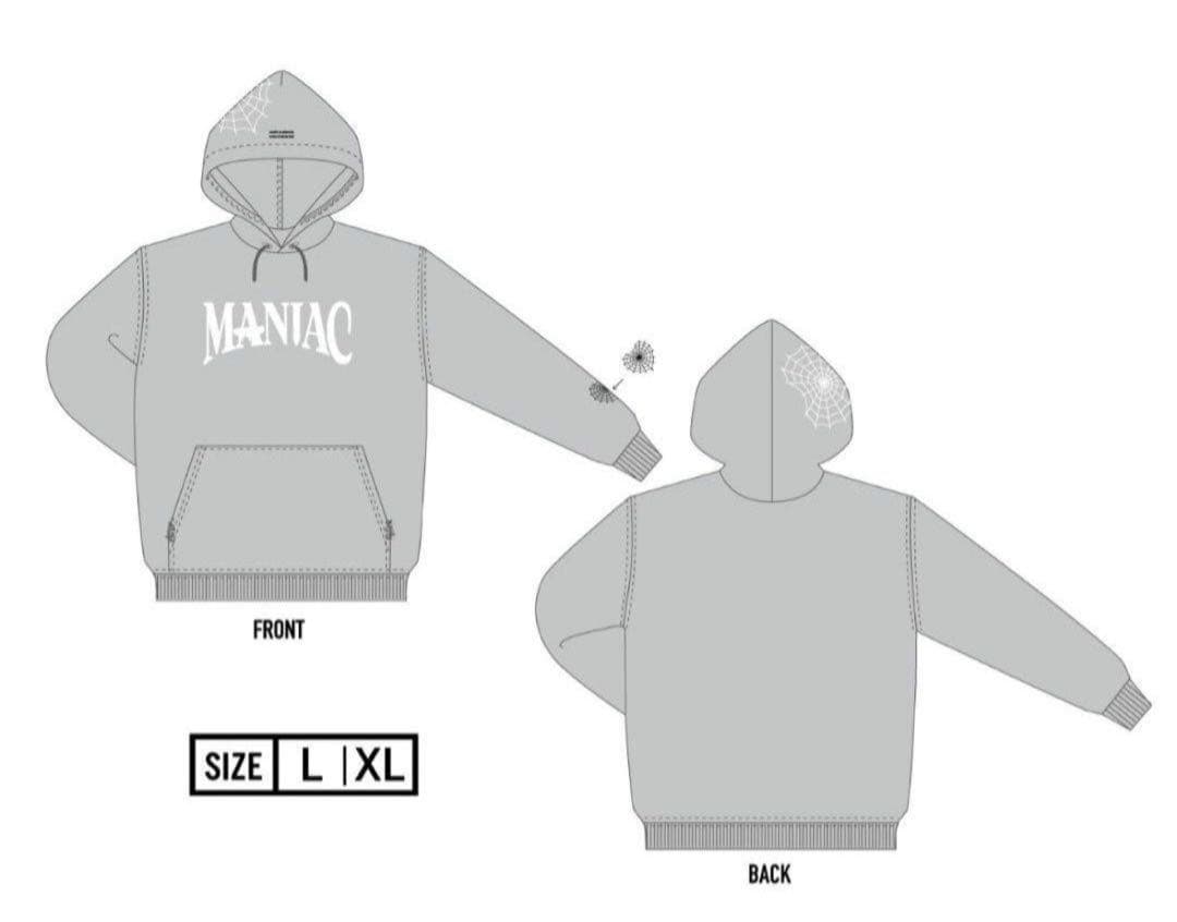 

[Б/У] Анонимная толстовка XL MANIAC ENCORE Stray Kids