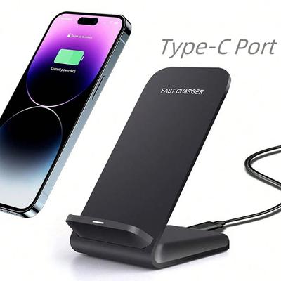 Support Pad Chargeur Sans Fil Pour iPhone 16 15 14 13 12 Pro X XS Max XR 8 Samsung Xiaomi Induction Charge Rapide Station d'Accueil
