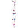 School style cheerleading dance dress for children and girls, cheerleading role-playing dance costume for little girls
