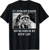 Als ik ooit rabiës krijg, sta je hoog op mijn bijtlijst Wasbeer T-shirt