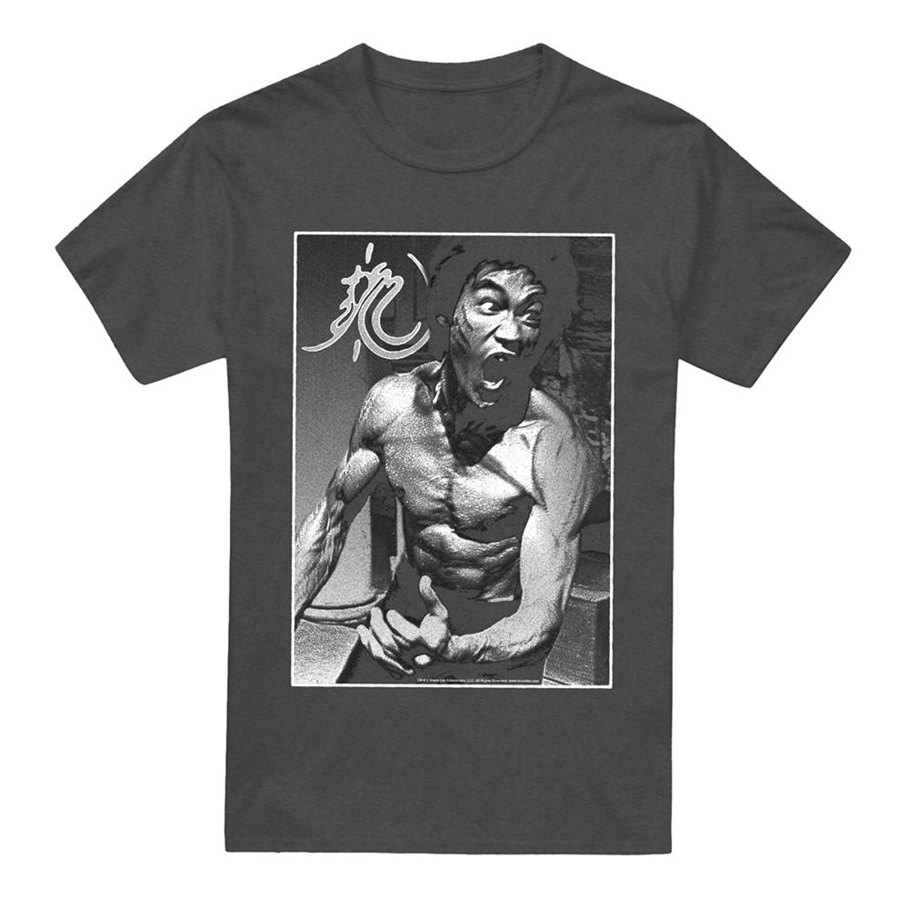 Bruce Lee Unisex Adult Focused Rage T-Shirt