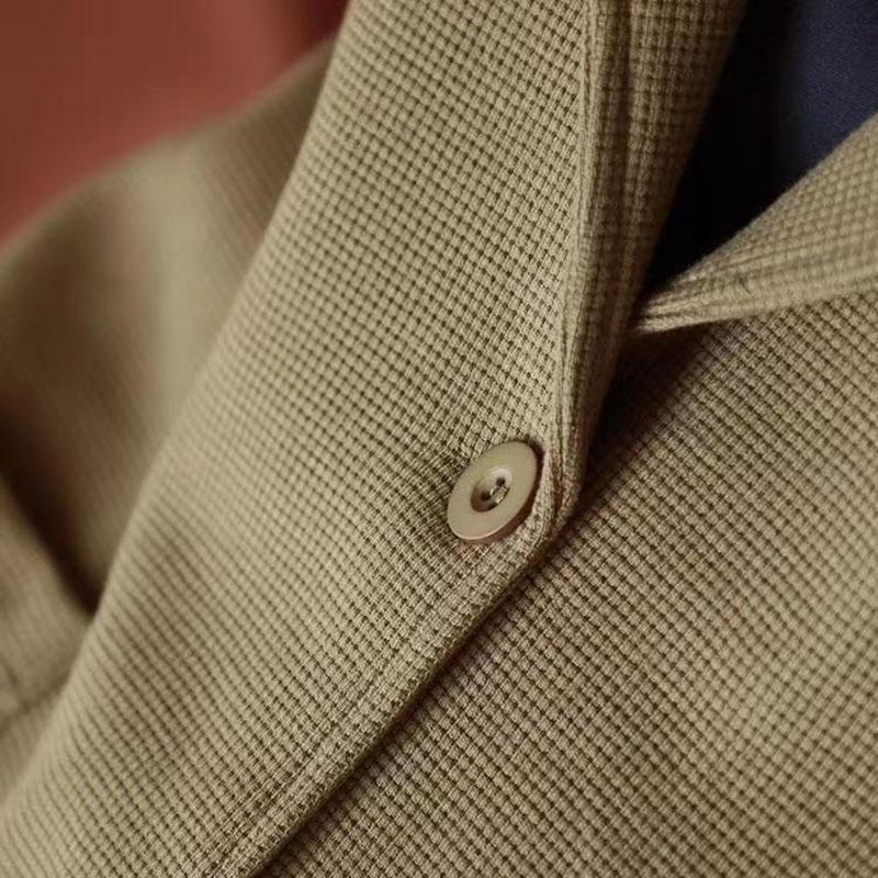 Palton pentru Femei Bumbac Toamnă Iarnă Îngroșat Casual Oversize Culoare Solidă Buzunare Mari Palton Tip Blazer