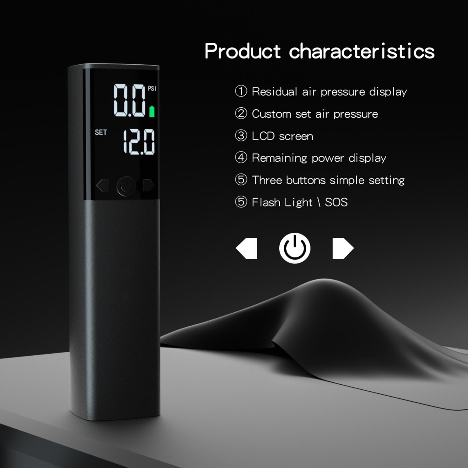 Tire Inflator Portable    , Electric   Pump Electric   Pump Foot    Pump Rechargble   Pump