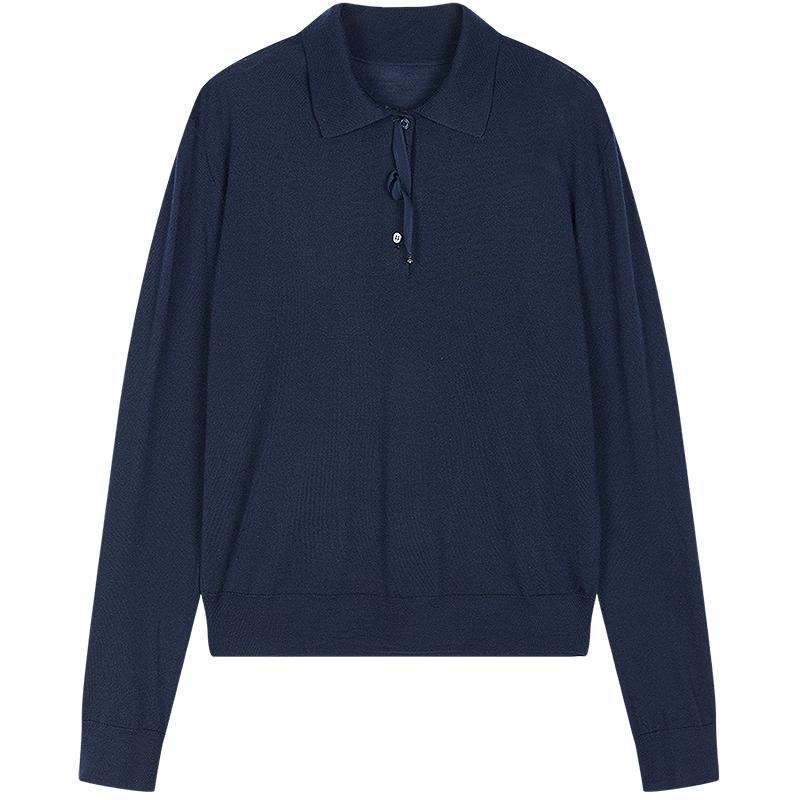 JNBY Women's Polo Neck Knit Sweater