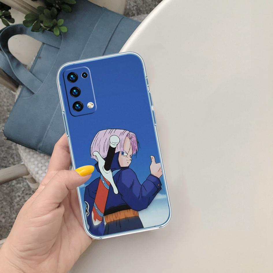 PP31 Dragon Ball Trunks Soft Shell Transparent Phone Case for Motorola Moto G7 G8 G9 G84 G85 G73 G24 G15 Z2 Play Power Plus