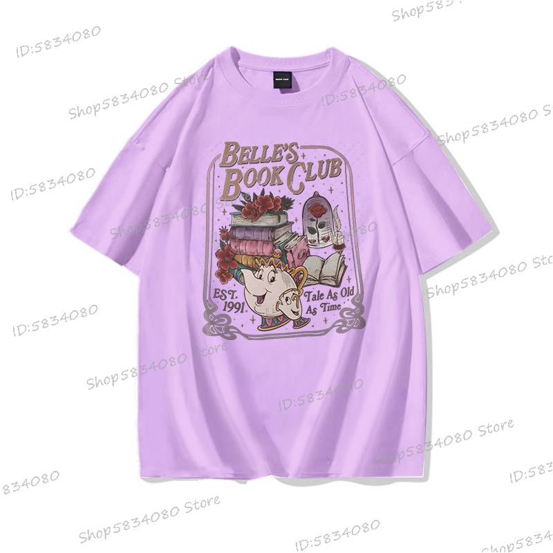 Book Club Graphic Shirts Women Fashion Casual Tops Book Lover Gift Girls Clothing Book Cafe Shirt Comfort Colors Soft Cotton Tee