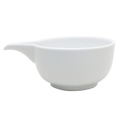 Mino Ware Biała Miska do Herbaty Matcha, Katakuchi, Ok. Y1026. 280ml, Glazura, Japonia,