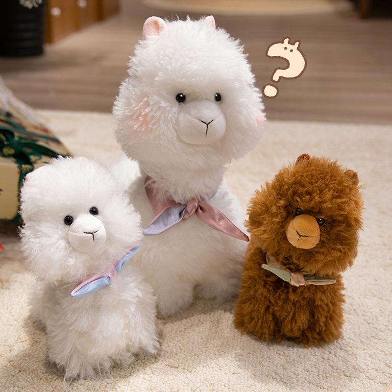 Cute And Cute Lucky Alpaca Doll Simulated Little Goat Plush Toy Doll Children'S Pillow Gift Premium Durable Quality