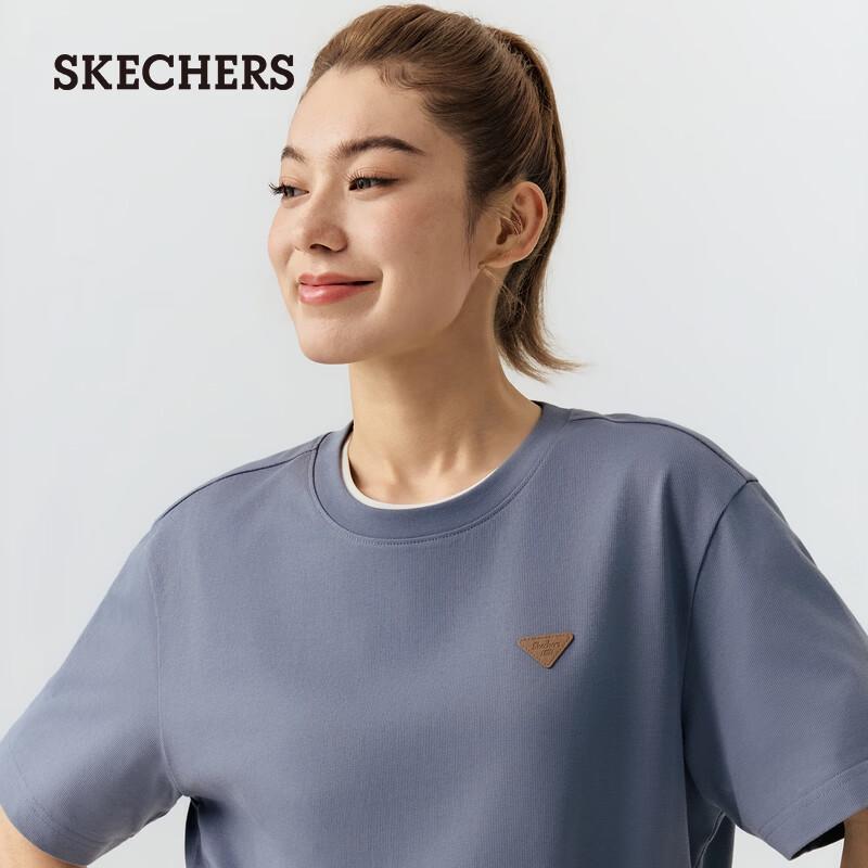 Skechers Unisex Knit Short Sleeve Cooling T-Shirt