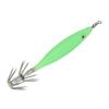 5Pcs 8cm Fishing Lure with Hook Cuttlefish Jig Wood Shrimp Bait for Outdoor Saltwater Freshwater