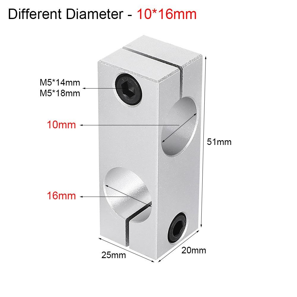 1 buc Clemă de Fixare Stâlp Aliaj de Aluminiu Diametru Fix Vertical Fixare Cruce Clip