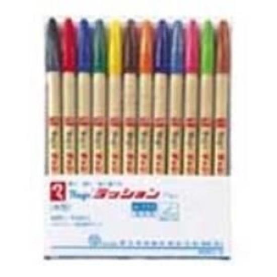 

набори для реклами Teranishi Chemical Industry Signature Pen Color (50 використання) Ручка на водній основі/Lassion [Fine Point/12 Set] M300C-12