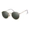 Classic Metal Round Polarized Sunglasses Men Women Brand Design Retro Small G15 Green Sunglasses Driving Shades SZ34Q 130mm