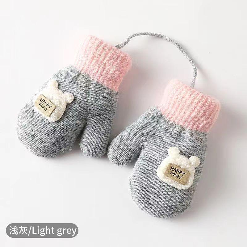 Winter Kinderhandschuhe Cartoon Niedlich Warme Handschuhe für Jungen und Mädchen