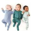 Autumn Winter Fleece Baby Jumpsuit: Cartoon Animal Footed Romper