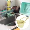 Food Waste Catcher ,Hanging Sink Strainer Colander, Home Quick Draining Kitchen Drain Basket
