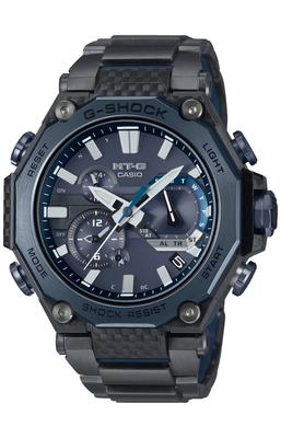 Orologio Solare Bluetooth Casio con Vetro Zaffiro MT-G Radiocontrollato, da Uomo Nero, MTG-B2000YBD-2AJF