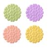 Thick Silicone Trivet Mat Flower Shape Heat-Resistant Placemat for Pots Pans Dishes Non-Slip Scratch-Proof Kitchen Table Protector