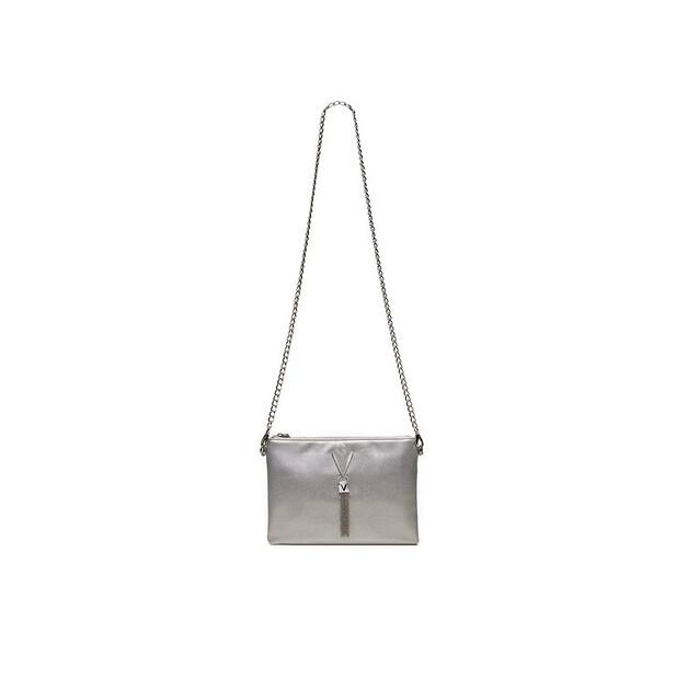Handbag Valentino Divina VBS1R419G Silver