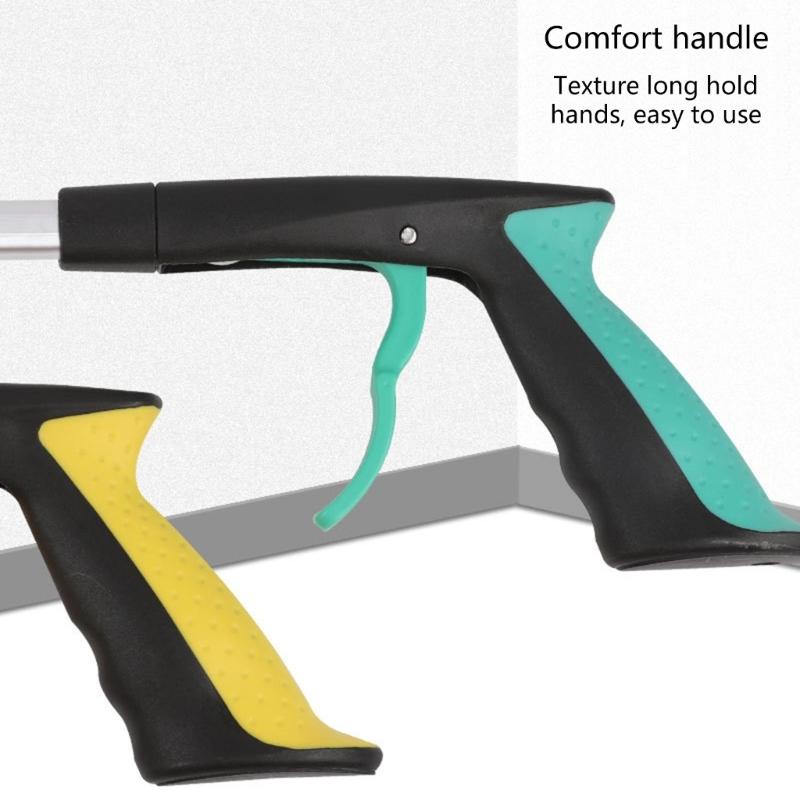 Grabber Reacher Tool, Wide Jaw, Foldable,Aluminium Alloys for Firm Grip, 32" with Magnets,Ergonomics Handle