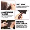Hair And Dust Cleaning Brush Soft Bristle Design With Standup Base For Home Salon Use