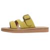 Soft-faced Flat-bottomed Slippers for Women's Summer Outer Wear 2025 New Versatile Belt Buckle Leather Casual Non-slip Soft-bottomed Sandals