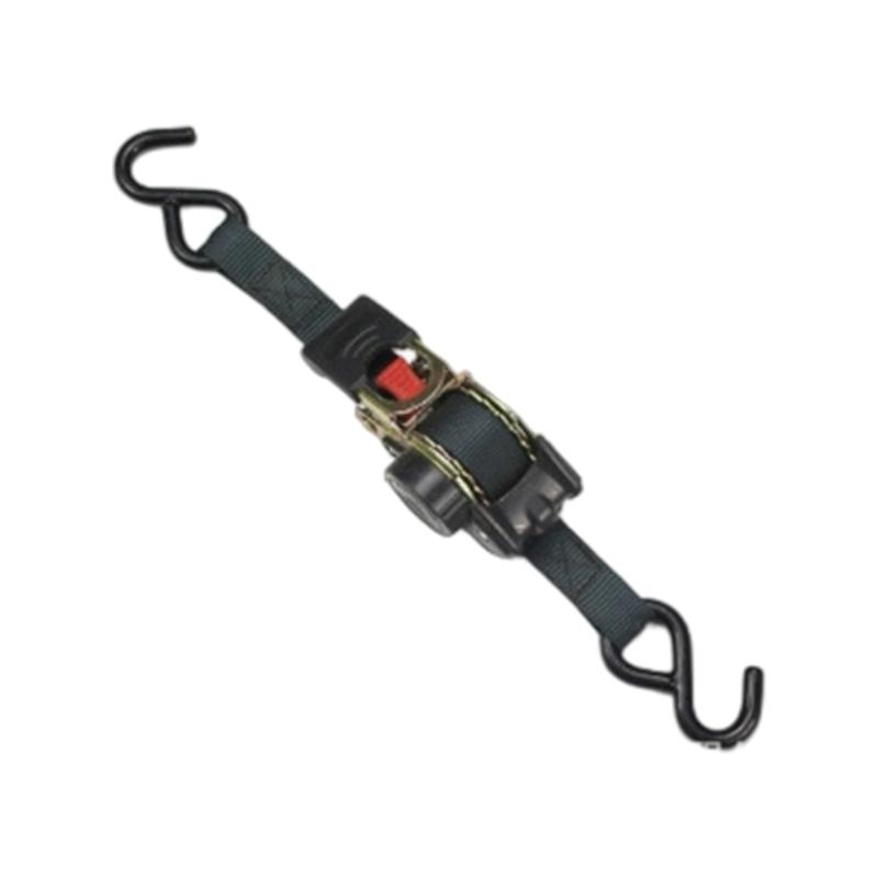 Automatic Ratchet Straps 2M Length 220lbs Load Bearing Capacity For Motorcycle Luggage Vehicle Cargo Secure Fastening