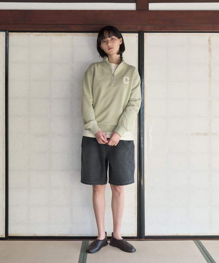 COVERNAT Regular Denim Shorts Black