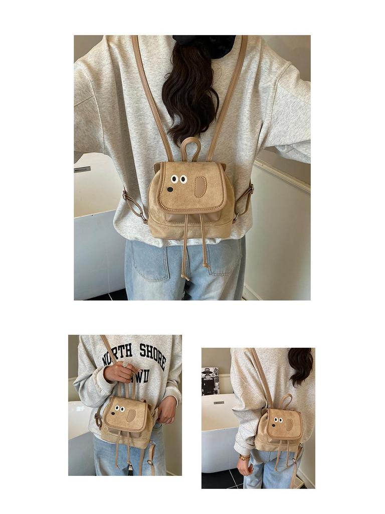 Herbst/Winter Koreanischer Stil Cartoon Eltern-Kind Crossbody Rucksack für Damen