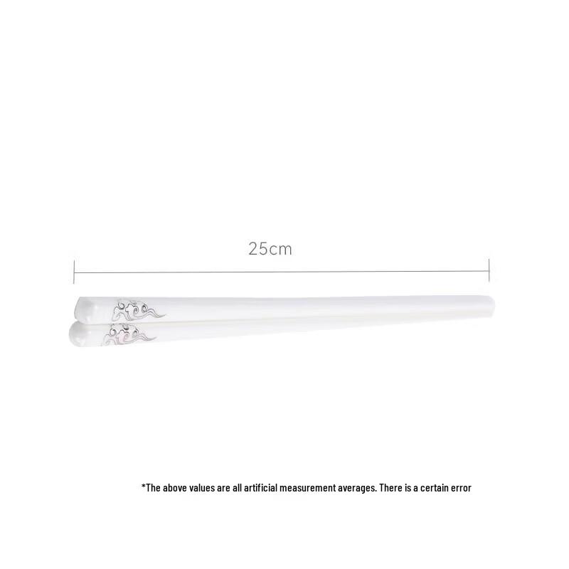 ZISIZ Auspicious Cloud Wood Chopsticks (6 Pairs)