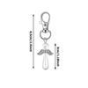 Key Chain Originality Sliver angel Keys Absorbing Ring Pendant Wedding Romantic Charming Fascinating Exquisite Ornament
