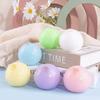 Transparent Ball Quick-rebound Squeeze Toy Blue Crispy Handmade Ball For Kids Adults