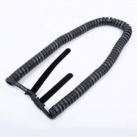 

Sunshine ABA Cable Insulator Spiral Exciter Total Length 65cm 1 piece Approx. чорний