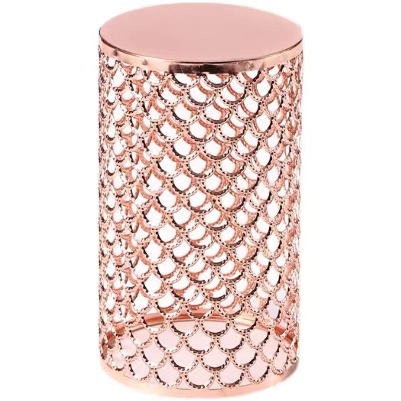 Severský kulatý kovaný železný bufetový stojan na nápoje a ovoce, stojan na občerstvení a pečivo, police na vystavení, dezertní stojan na dim sum, stojan na dorty, dekorativní prvek