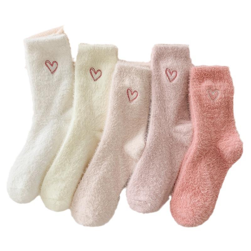 Women's Extra Thick Fleece-Lined Knee-High Socks for Cozy Winter Comfort