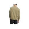 adidas Neo Logo Pattern Print Crew Neck Pullover Sweatshirt Unisex Sweatshirt Brown HM1999