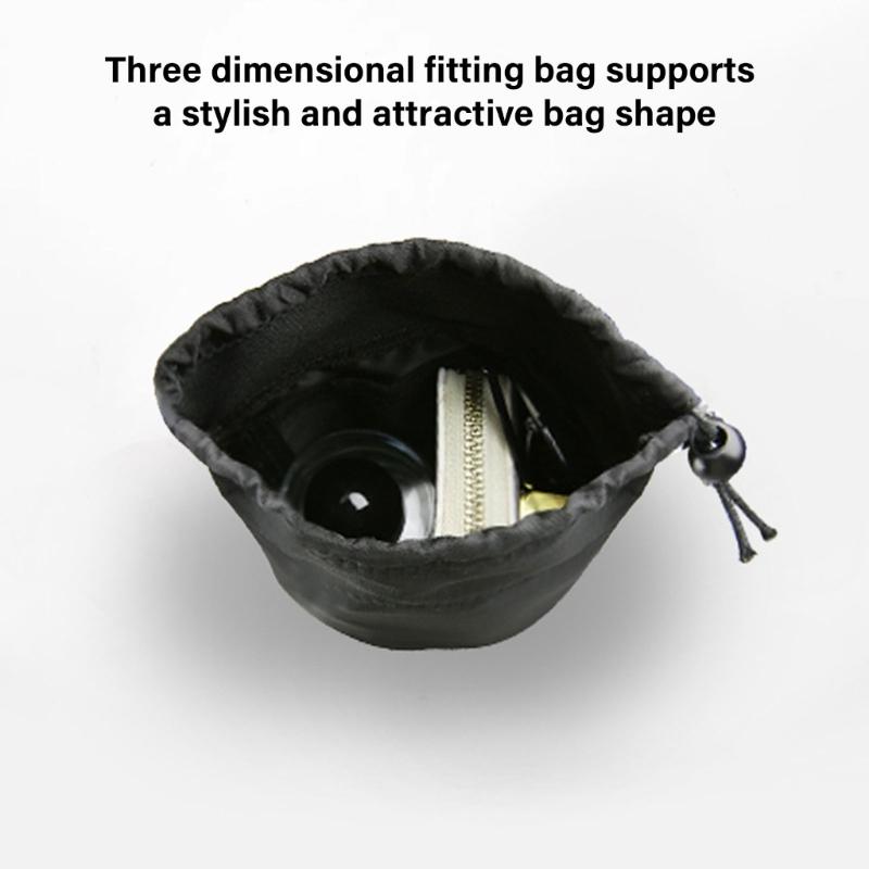 Multifunctional Bag In Bag Organizers with Drawstring Easy Storage Bucket Purse Insert Organiser Handbag Inner Pocket