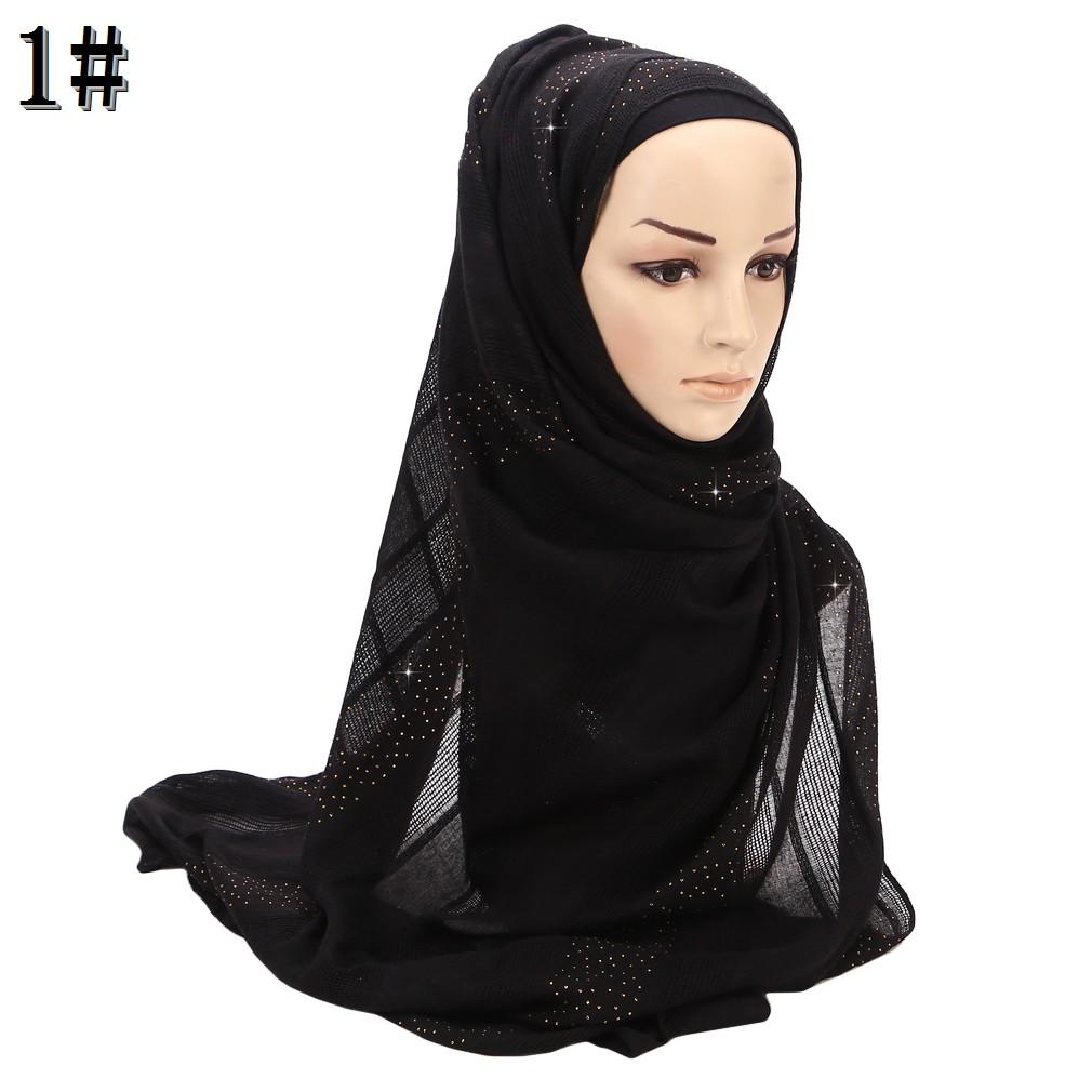 90x180cm Shining Linen Hijab, Scarf Shawl for Women