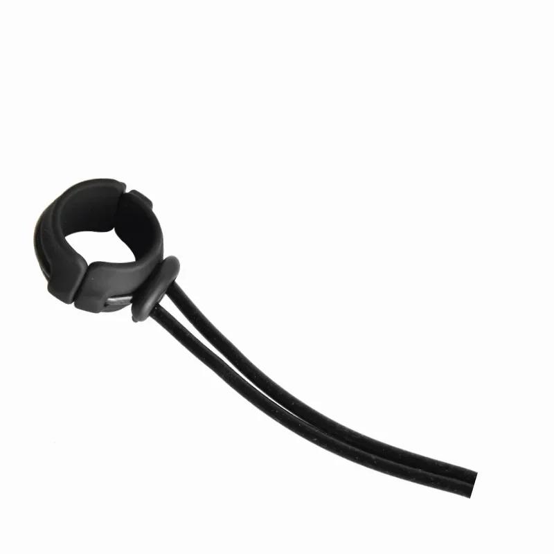 Adjustable Silicone Penis Ring – Reusable Semen Lock Cock Ring, Delays Ejaculation, Ideal for Men Users, Adult Sex Toy